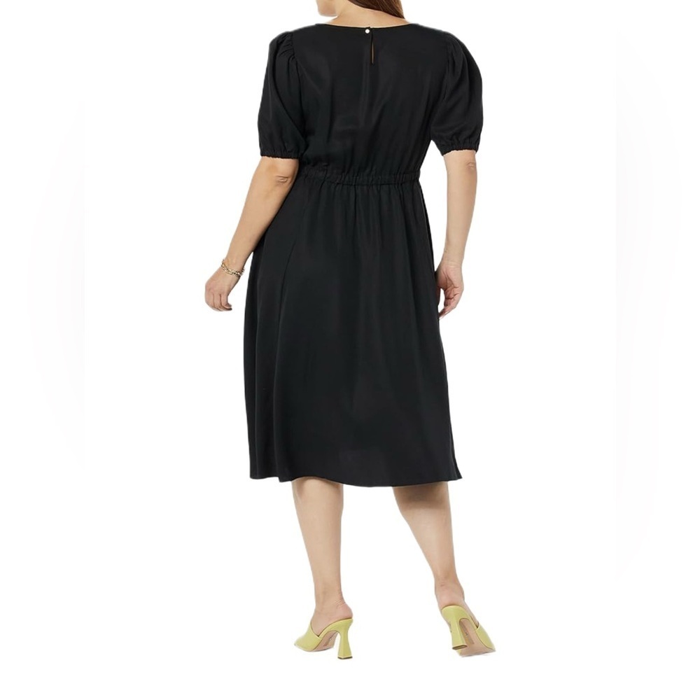 NWOT TEREA Plus Size Women's Jayla Cutout Midi Swing Dress - Picture 2 of 13
